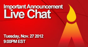 Company Announcement - Live Chat