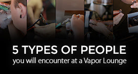 5 Types of People You'll Encounter at a Vapor Lounge