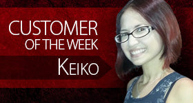VOLCANO eCigs' Customer of the week - Keiko