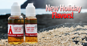 Holiday eLiquid Flavors from Volcanoecigs.com