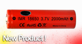 New Product - eCig AW Battery (2000 mAH)