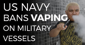 The US Navy Has Banned E-Cigs Onboard Vessels
