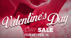 VOLCANO's 3-Day Valentine's Day Sale