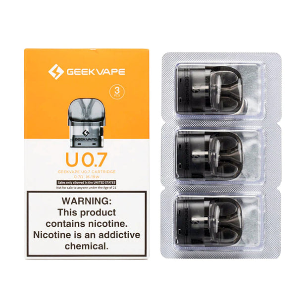 Geek Vape - U Replacement Pods - 2mL - 3 Count