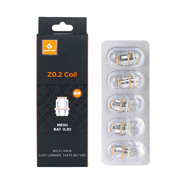 Geek Vape - Z Series Mesh Replacement Coils- 5 Count