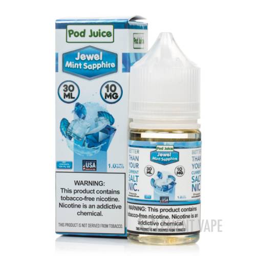 Pod Juice - Jewel Mint Sapphire Nicotine Salt - 30mL