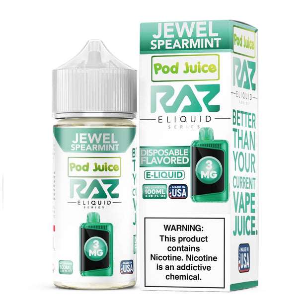 Pod Juice x Raz - Jewel Spearmint - 100mL