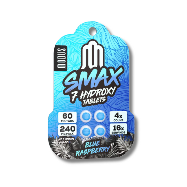 Modus - 7-Hydroxymitragynine SMAX Tablets - 4 Count - 240mG