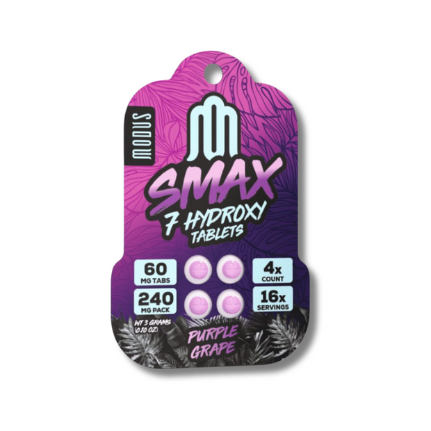 Modus - 7-Hydroxymitragynine SMAX Tablets - 4 Count - 240mG