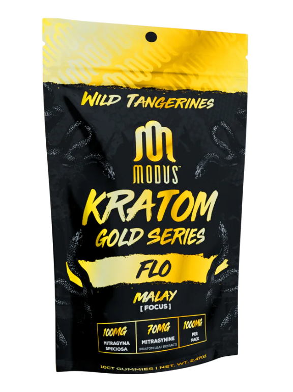 Modus - Gold Series Kratom Gummies - 10 Count - 1000mG