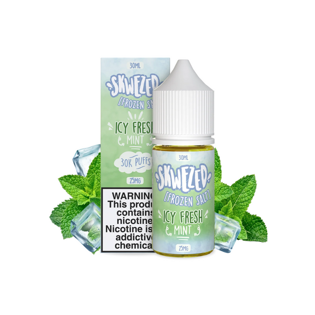 Skwezed Frozen Salt - Mint Nicotine Salt - 30mL