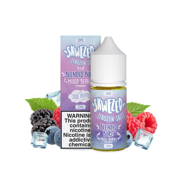 Skwezed Frozen Salt - Mixed Berries Nicotine Salt - 30mL