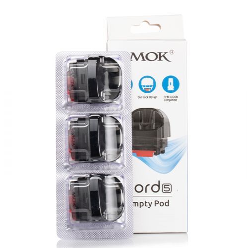 SMOK - Nord 5 Empty Replacement Pods - 5ML - 3 Count