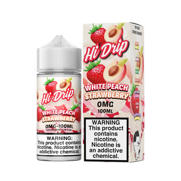 Hi-Drip - White Peach Strawberry - 100ML