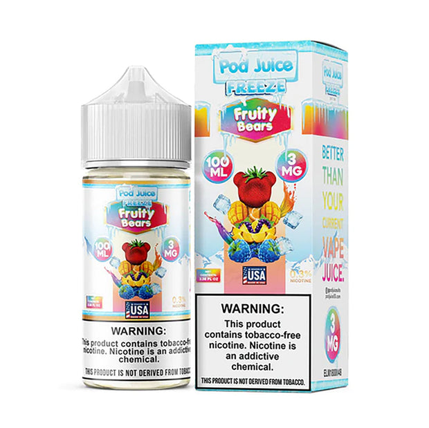 Pod Juice - Fruity Bears Freeze - 100ML