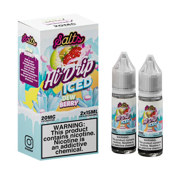 Hi-Drip - Dew Berry Iced Nicotine Salt - 2x15ML