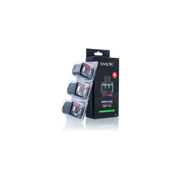Smok Tech - RPM5 Empty Replacement Pods - 3 Count - 6.5mL - 3 Count